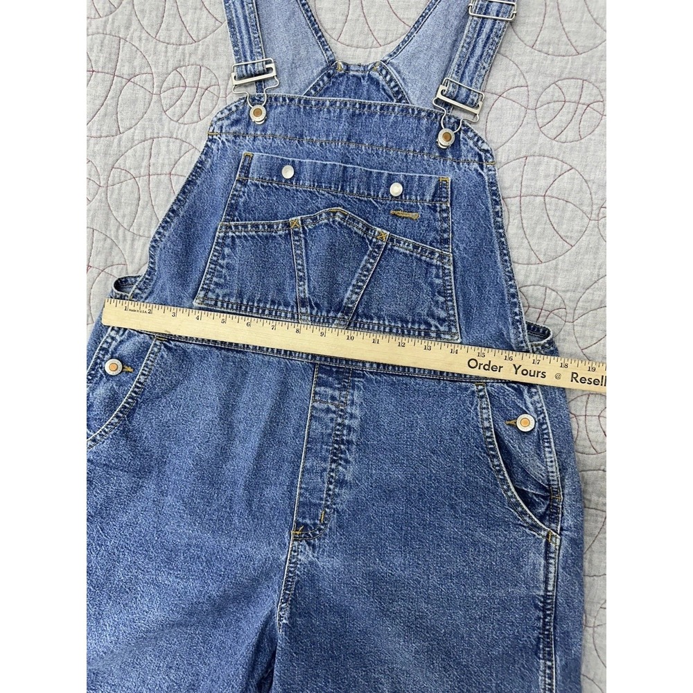 VTG 90s Rockies Relaxed Women's Denim Overalls / Size Large - Picture 9 of 13